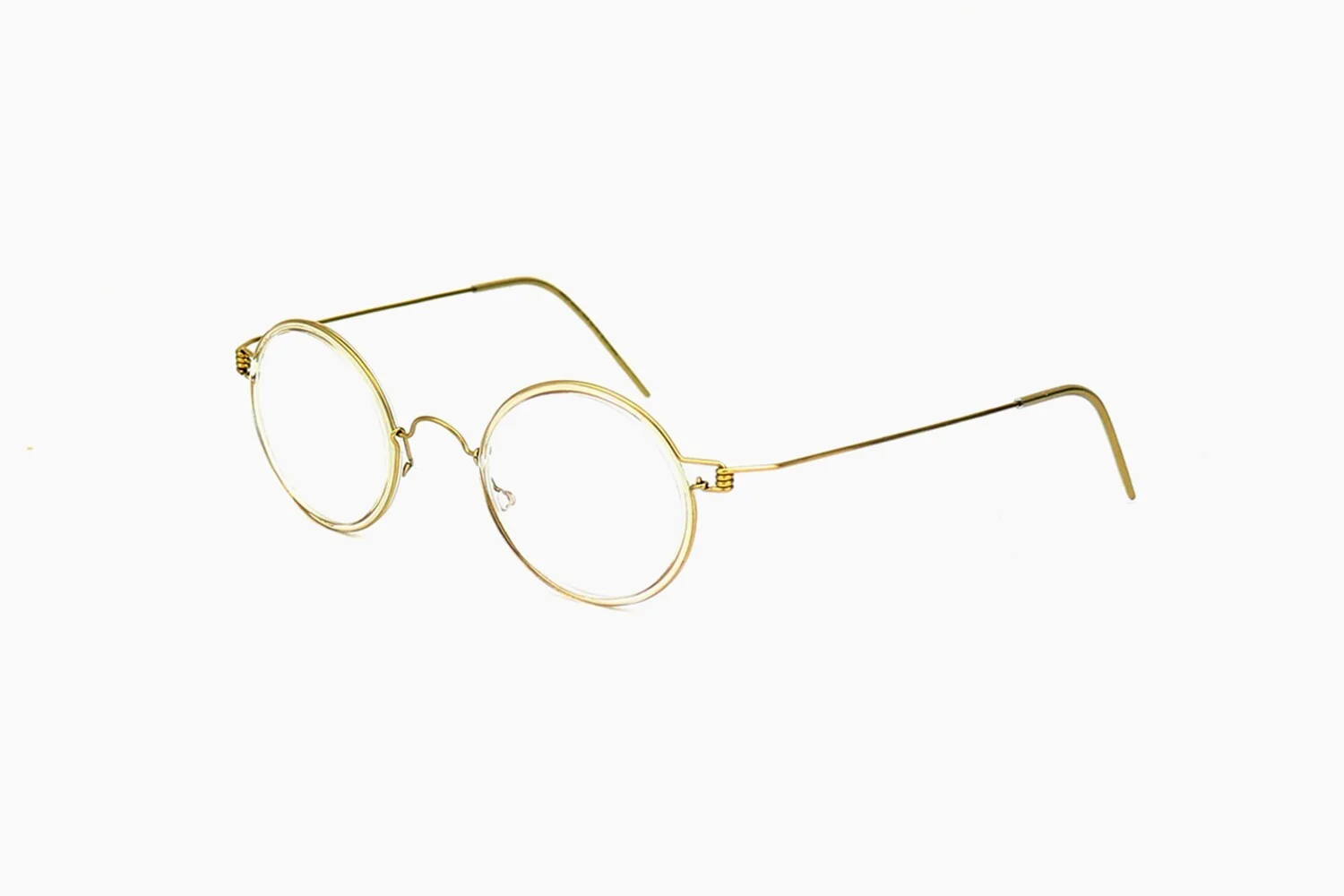 Lindberg Eyeglasses Harley Col PGT Gold Optical Frame Titanium 43mm New