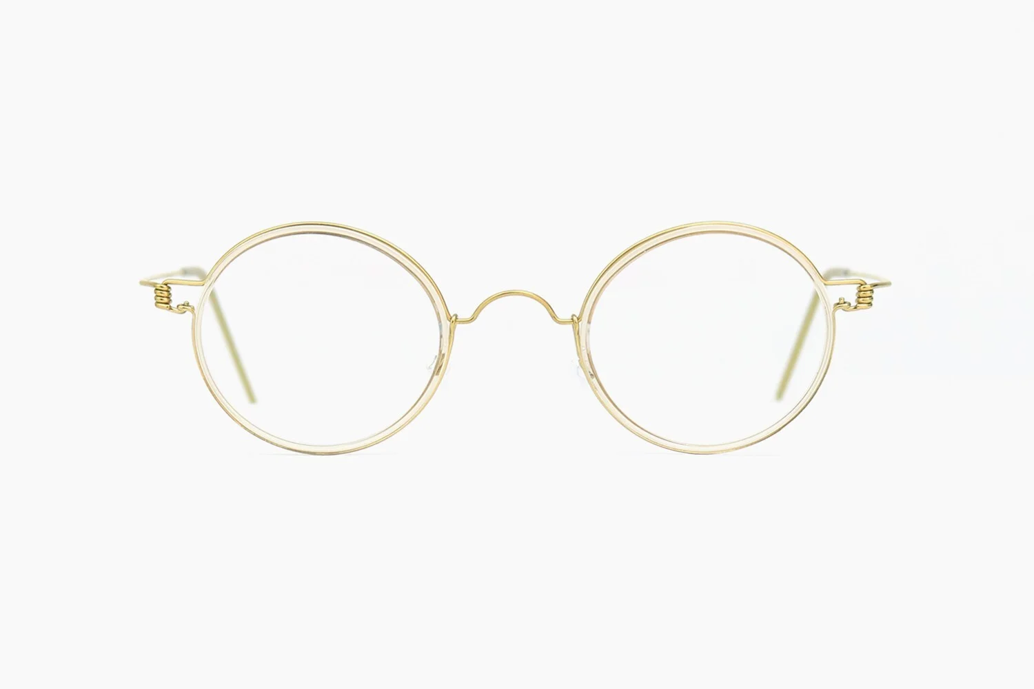 Lindberg Eyeglasses Harley Col PGT Gold Optical Frame Titanium 43mm New 2