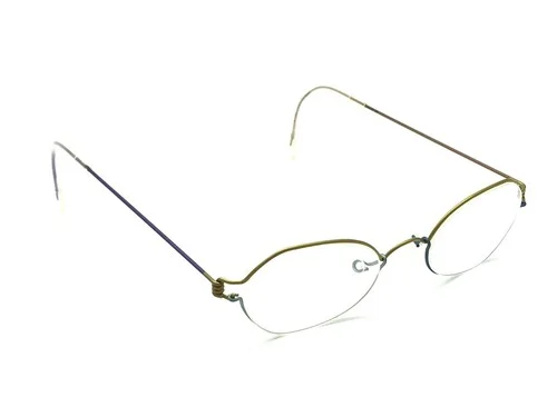 LINDBERG SOFFI 205 Kids Air Titanium Multicolor Oval Eyeglasses Frames 38-16 1