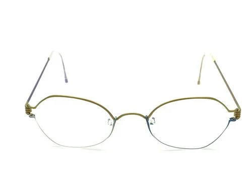 LINDBERG SOFFI 205 Kids Air Titanium Multicolor Oval Eyeglasses Frames 38-16 2