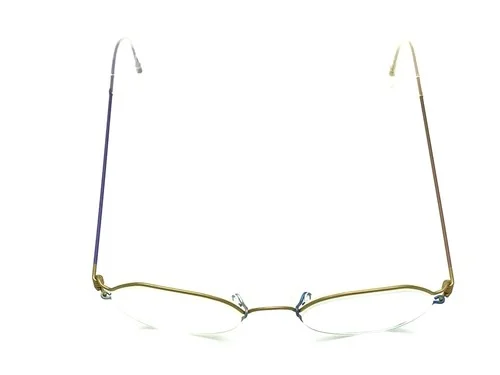 LINDBERG SOFFI 205 Kids Air Titanium Multicolor Oval Eyeglasses Frames 38-16 3