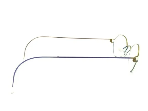 LINDBERG SOFFI 205 Kids Air Titanium Multicolor Oval Eyeglasses Frames 38-16 4