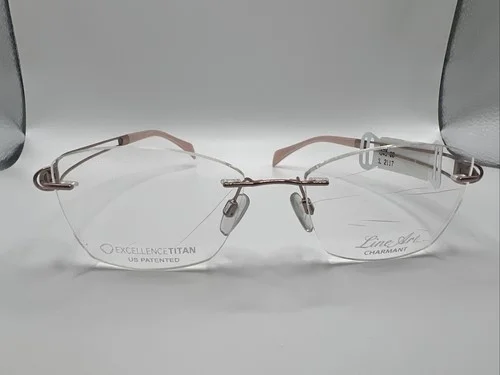 LINE ART CHARMANT XL2117 Rose Gold 52/17 135 Women’s Eyeglass Frames PC59