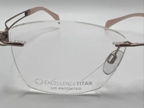 LINE ART CHARMANT XL2117 Rose Gold 52/17 135 Women’s Eyeglass Frames PC59 2