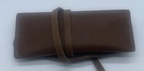 Line Of Trade Leather Wrap Around Eyeglass Case Glasses 2