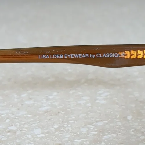 Lisa Loeb Eyeglass Frames Green Little Bee 14 49-14-135 FRAMES ONLY 2