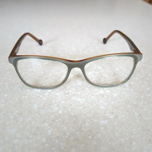 Lisa Loeb Eyeglass Frames Green Little Bee 14 49-14-135 FRAMES ONLY 4