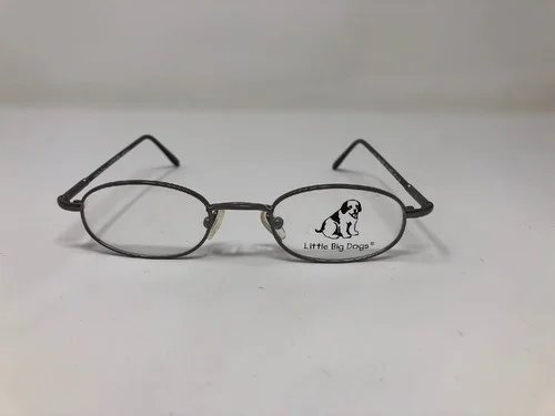 Little Big Dogs Eyeglasses Frames Mod BUDDY Col. Chrome 42-19-125 Italy BU09 1