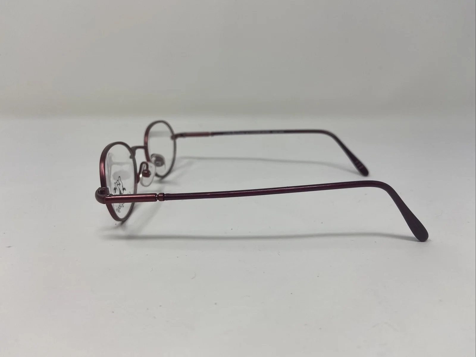 Little Big Dogs Eyeglasses Frames SAM 41-19-125 Matte Ruby Full Rim :119 3