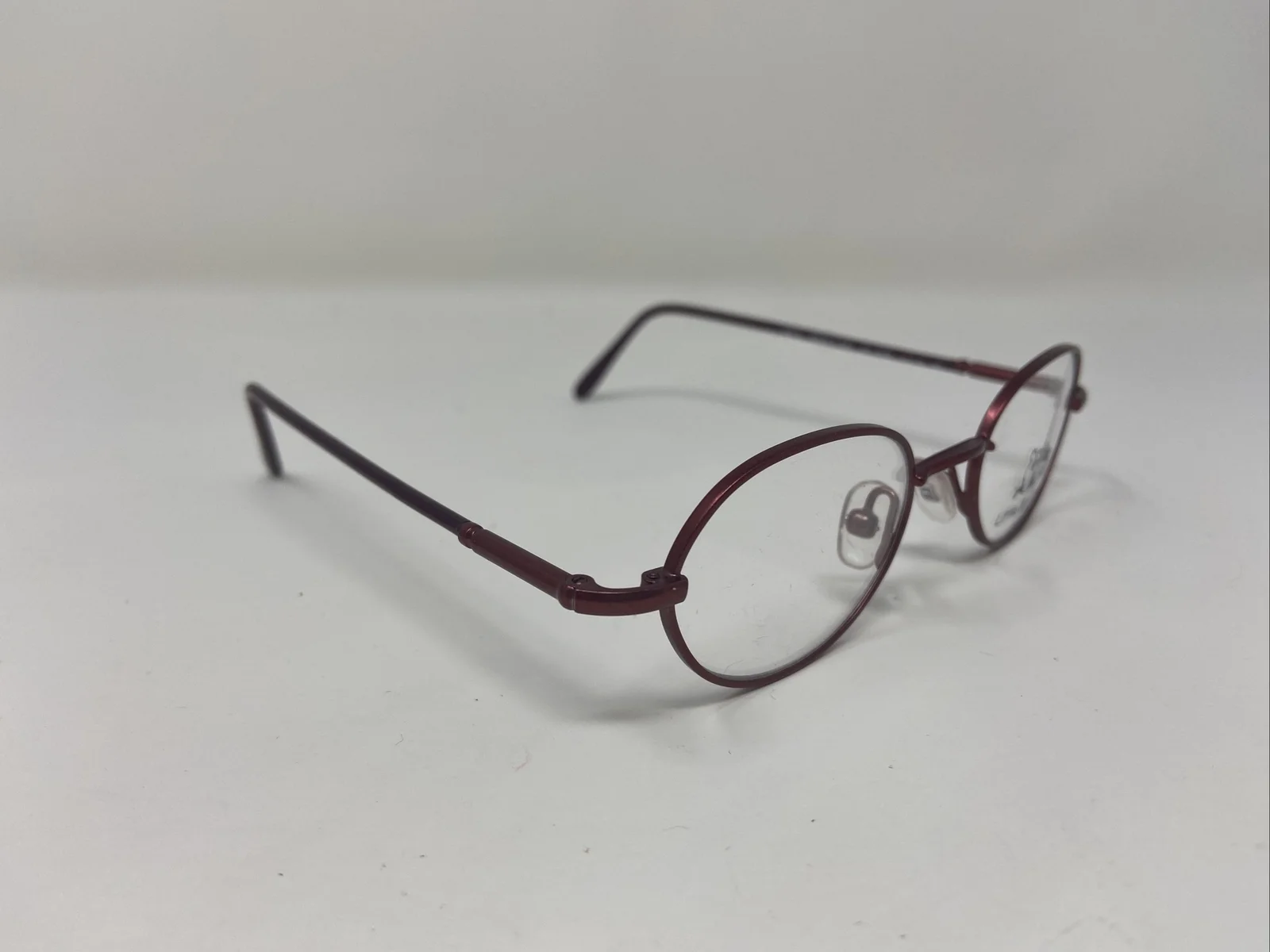 Little Big Dogs Eyeglasses Frames SAM 41-19-125 Matte Ruby Full Rim :119 4