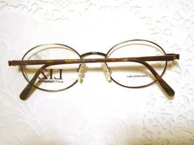 Liz Claiborne Designer Eyeglass Frames Green Tortoise NOS Lot 573 Vintage Retro 2