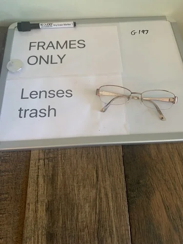 Liz Claiborne Eyeglass Frames Half Rim Rose Gold L319 68Q 53 [] 17 6-2 135