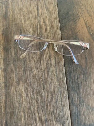 Liz Claiborne Eyeglass Frames Half Rim Rose Gold L319 68Q 53 [] 17 6-2 135 4