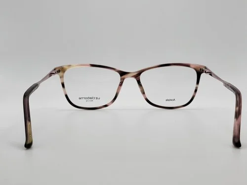 Liz Claiborne L463 HT8 Pink Havana Cat Eye Full Rim Eyeglass Frames 50-16-135 4