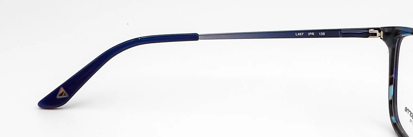 Liz Claiborne L467 Ipr Havana Blue Eyeglasses Frames 49-17-135 4