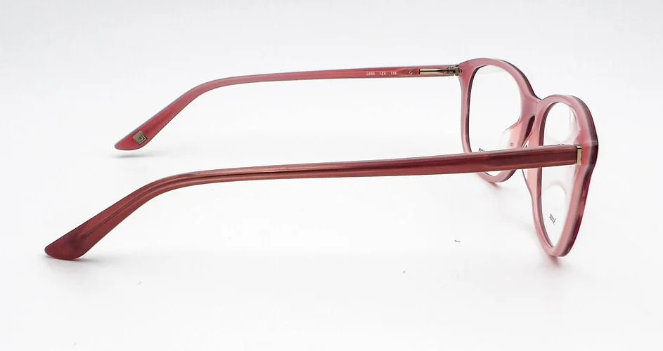 Liz Claiborne L653 1Zx Pink Horn Square Eyeglasses Frames 53-16-135 3