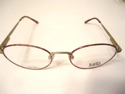 Logo Paris France Eyeglass Frames LM 828 Antique Tortoise 50-19 135 Lot 45 NOS