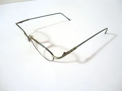 Logo Paris France Eyeglass Frames LM 993 Green Size 47-19 135 Lot 857 NOS 3