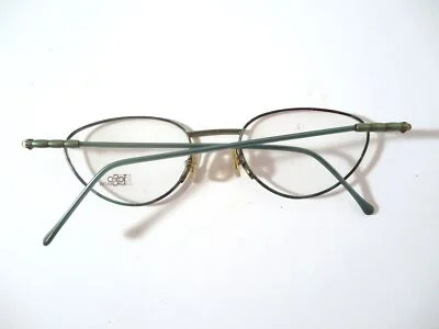Logo Paris France Eyeglass Frames LM 993 Green Size 47-19 135 Lot 857 NOS 4