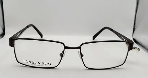 london fog dexia By Imagewear 54-17-140 brown eyeglass frames 2