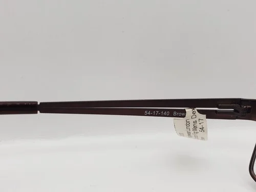 london fog dexia By Imagewear 54-17-140 brown eyeglass frames 3
