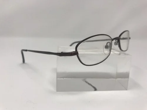 London Fog Eyeglass Frames LF-42 MOC brown 47/20/140 Flex Hinge 620