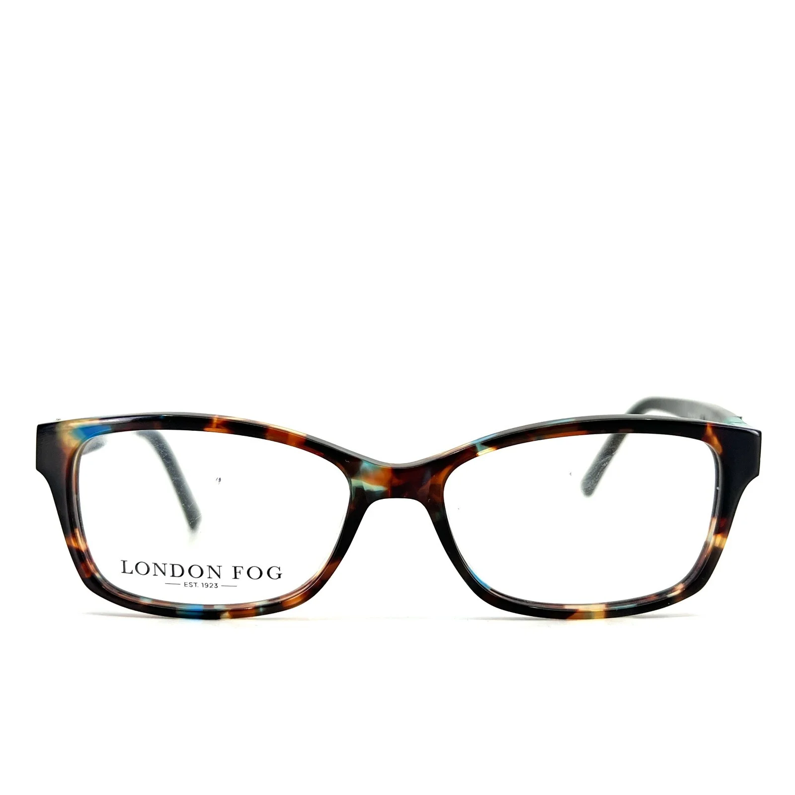 London Fog Eyeglasses Jean by ImageWear Tortoise Rectangular Frames 52[]16 135