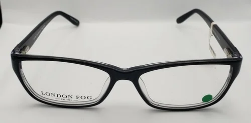 London Fog Gwen By ImageWear 53-15-135 Black Shimmer eyeglass frames 2