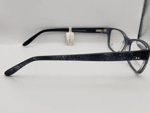 London Fog Gwen By ImageWear 53-15-135 Black Shimmer eyeglass frames 4