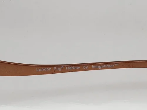 London Fog Harlow Eyeglass Frames Only 54-16-135 Purple Eyeglasses 4