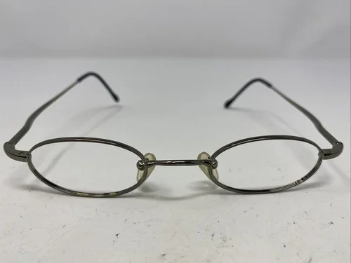 London Fog Italy LF 123 GUN 42-22-140 Gunmetal Full Rim Eyeglasses Frame /C84