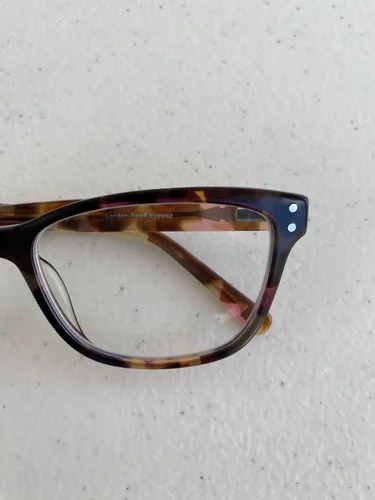 London Fog MARJORIE Tortoise Eyeglass FRAMES 52- 16-135 mm 3
