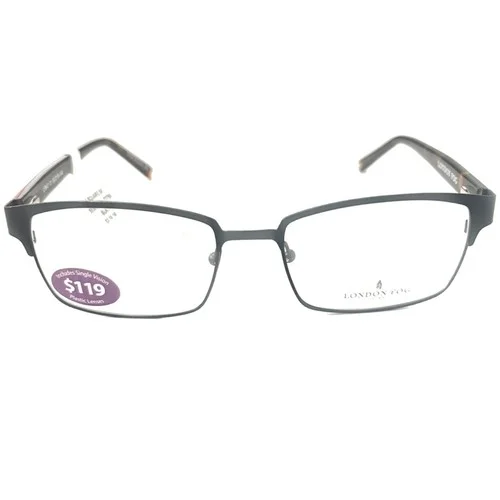 London Fog Mens Eyeglass Frames LF547 Black Tortoise NEW