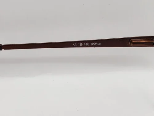 London Fog Neil by imageWear 53-18-140 brown eyeglass frames 3