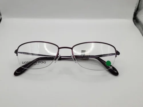 London Fog Selma By Imagewear Eyeglass Frames Only 52 17 140 Purple Eyeglasses 2