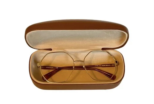 Longchamp LO106S 713 Gold Tone Octagon Eyeglass FRAME with Longchamp Case 3
