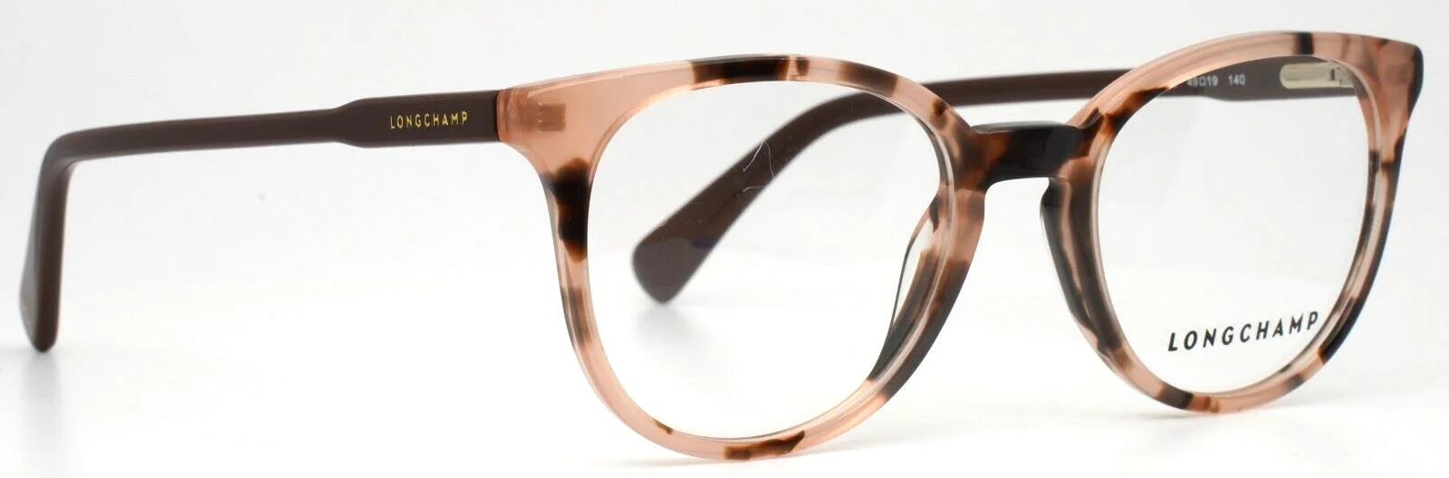LONGCHAMP LO2608 690 Pink Tortoise Womens Round Eyeglasses 49-19-140 B:40 3