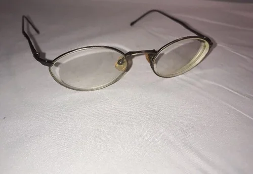 Los Angeles Designer Gunmetal 100% TITANIUM Eyeglasses Frames MADE IN JAPAN