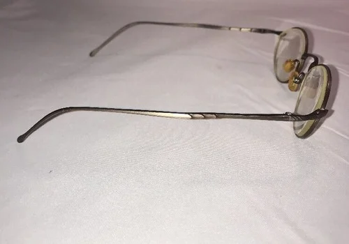 Los Angeles Designer Gunmetal 100% TITANIUM Eyeglasses Frames MADE IN JAPAN 2