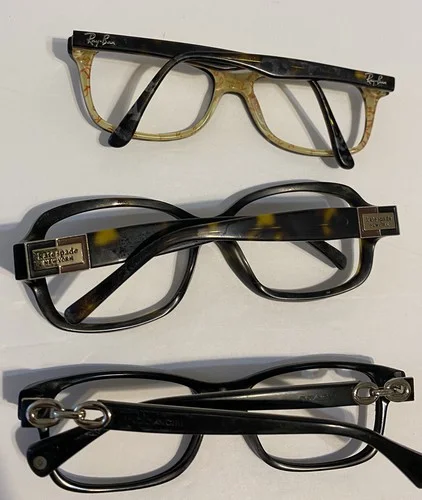 Lot of 10 Pair Different Name Brand Eyeglasses Mixed Lot Ray Ban ,Costa, Ralph 2
