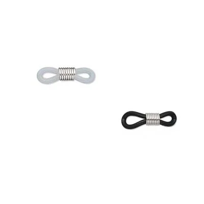 Lot of 100 Rubber Eyeglass Holder Necklace Findings for Eye / Sun Glasses W/Loop 3