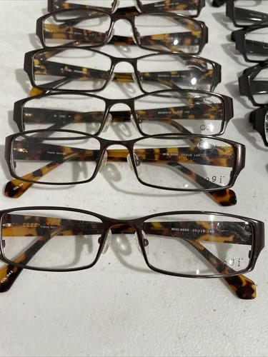 Lot Of 12 OGI Eyeglasses New Frames Evolution Tortoise And Black 2