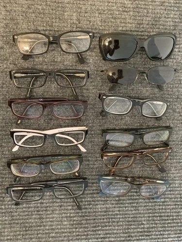 Lot of 12 Ray Ban Eyeglasses Frames for Collectors/Resellers Frames only