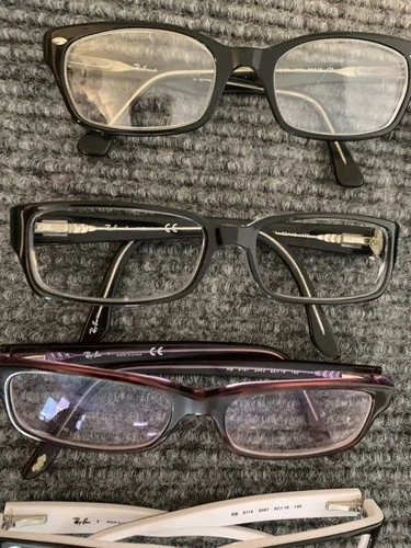 Lot of 12 Ray Ban Eyeglasses Frames for Collectors/Resellers Frames only 3