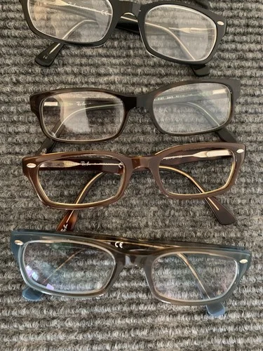 Lot of 12 Ray Ban Eyeglasses Frames for Collectors/Resellers Frames only 4
