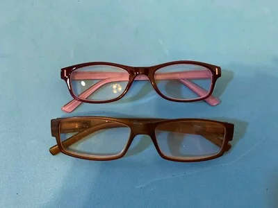 Lot Of 2 Eyeglass Frames Full Rim: JNR056-5VV and Mossy Oak By Neoplx