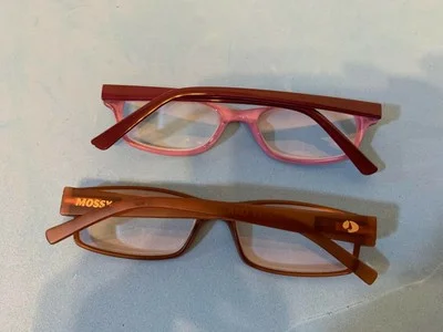 Lot Of 2 Eyeglass Frames Full Rim: JNR056-5VV and Mossy Oak By Neoplx 2