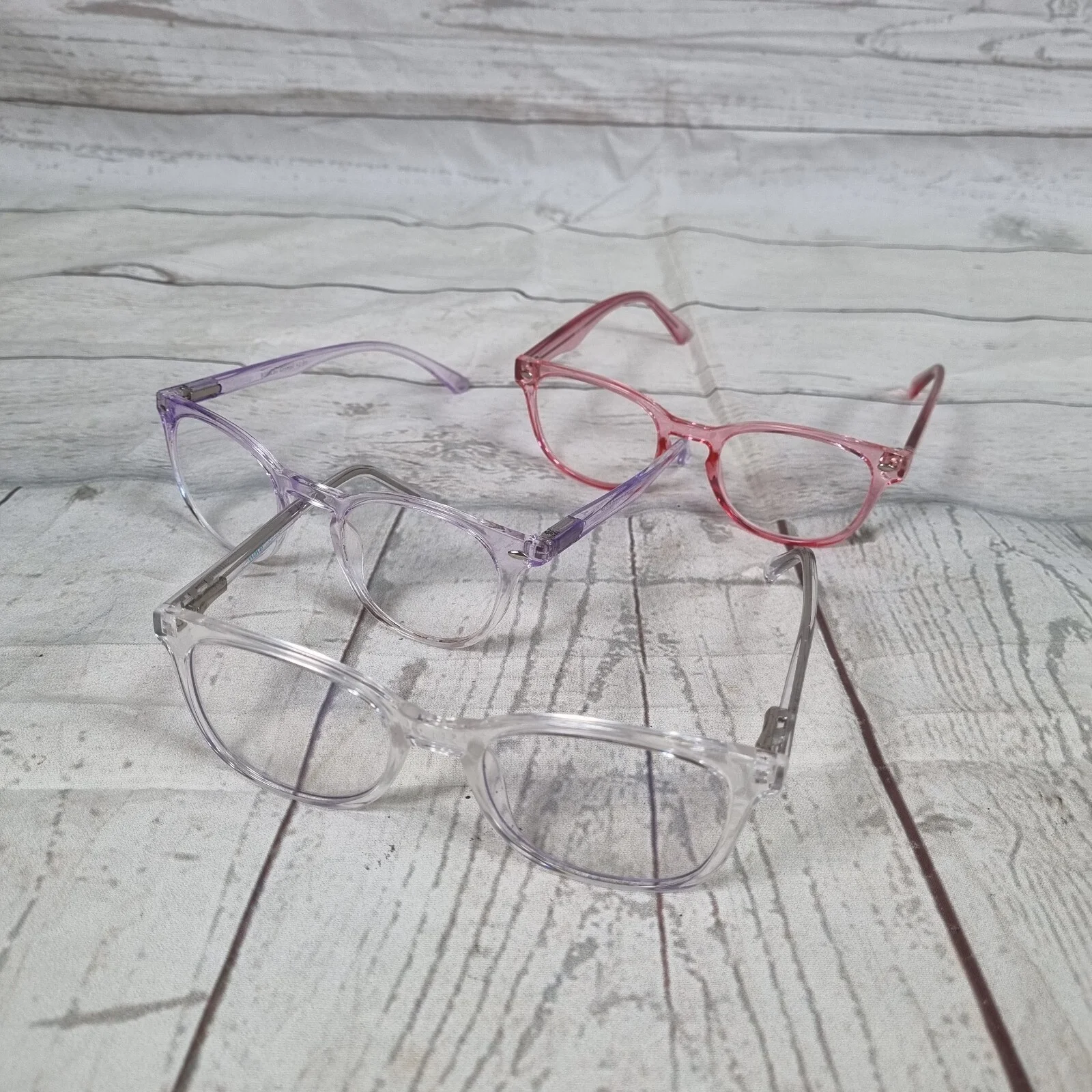 Lot of 3 - Eyeglass Frames Various Colors: WaveBalance, Evolution Eyes & other 3