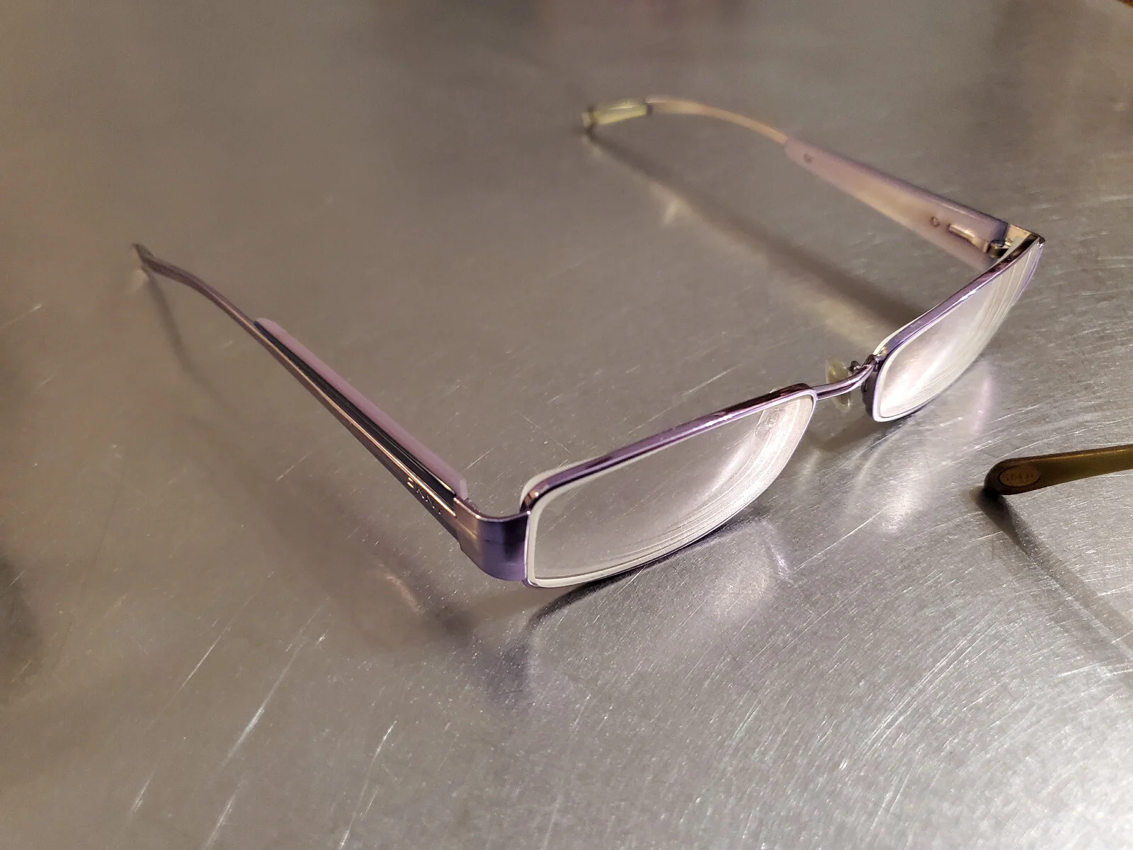 Lot of 4 Eyeglasses Frames - Tiffany & Co, Ray Ban, Eyebobs, & DNKY Brands 4