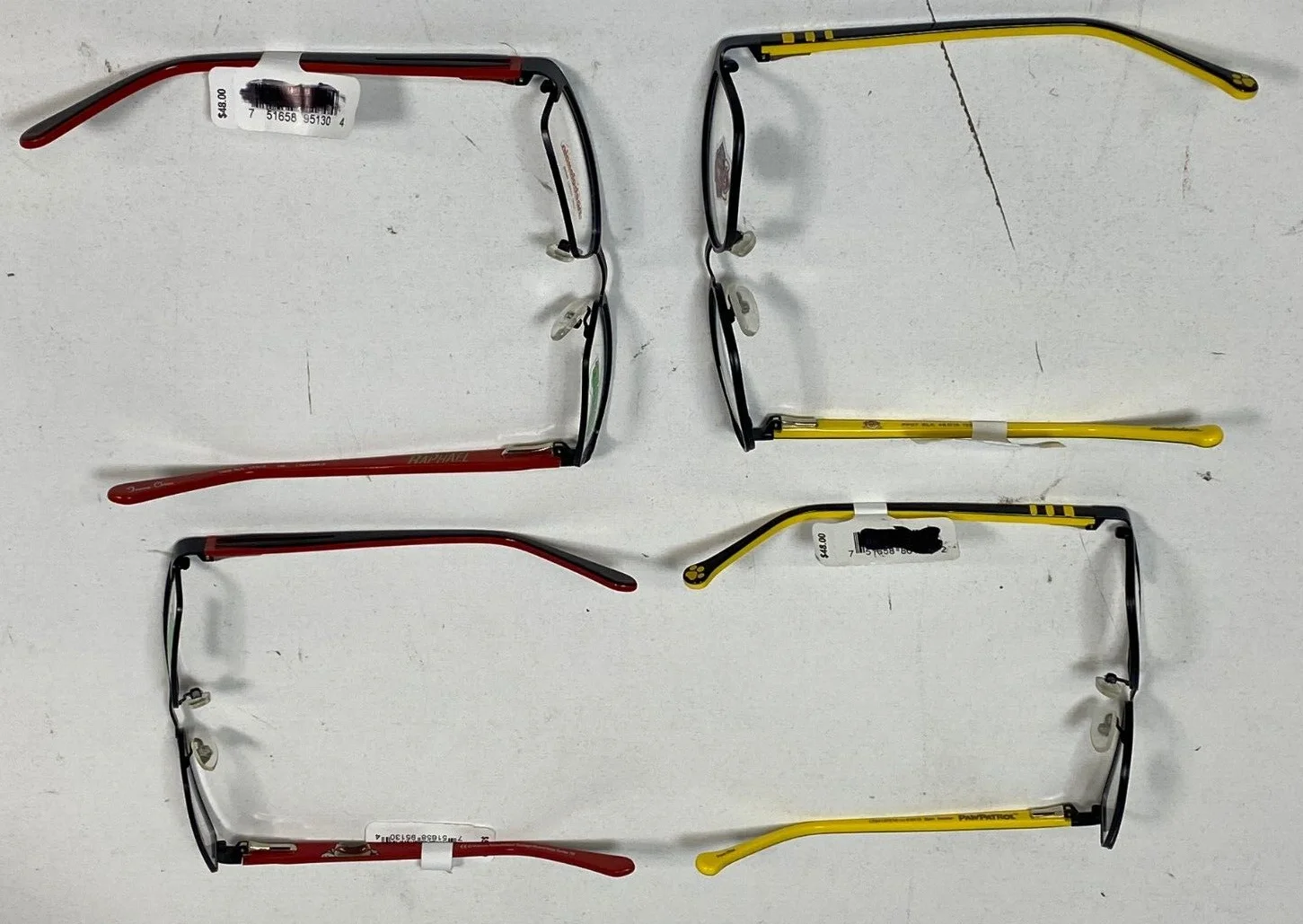 Lot of 4 NWT Nickelodeon TMNT and Paw Patrol Childrens Eyeglass Frames 3